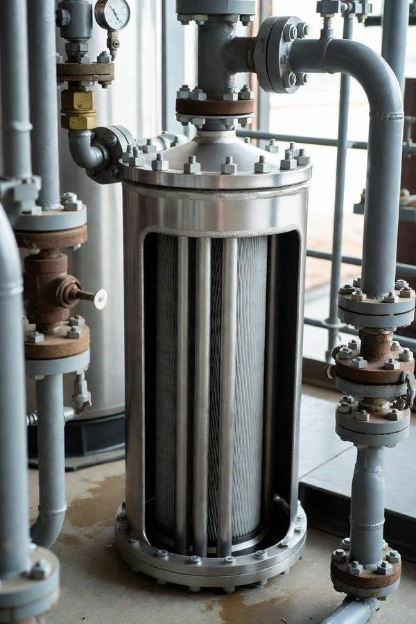 Microfiltration membrane system for industrial water treatment